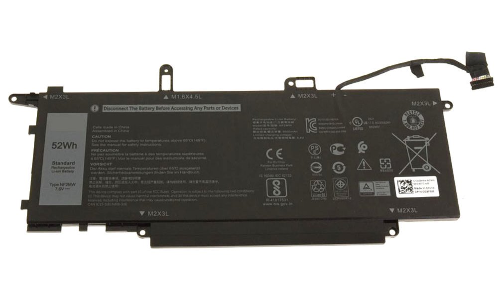 Dell Baterie 4-cell 52W/HR LI-ON pro Latitude 7400 2v1, 9410 451-BCPE