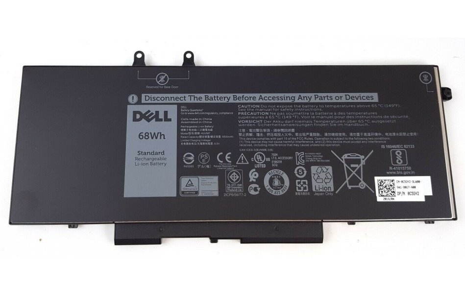 DELL baterie 4-článková 68Wh Li-Ion pro G3 3500, G3 5500, G5 SE 5505 451-BCPY