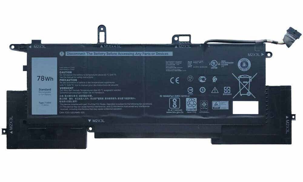 Dell Baterie 6-cell 78W/HR LI-ON pro Latitude 7400 2v1 451-BCID