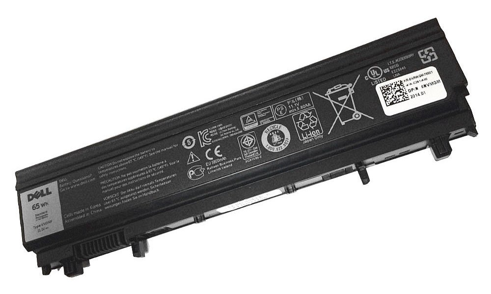 DELL baterie/ 6-článková/ 65 Wh/ pro Latitude E5440/ E5540 451-BBIE