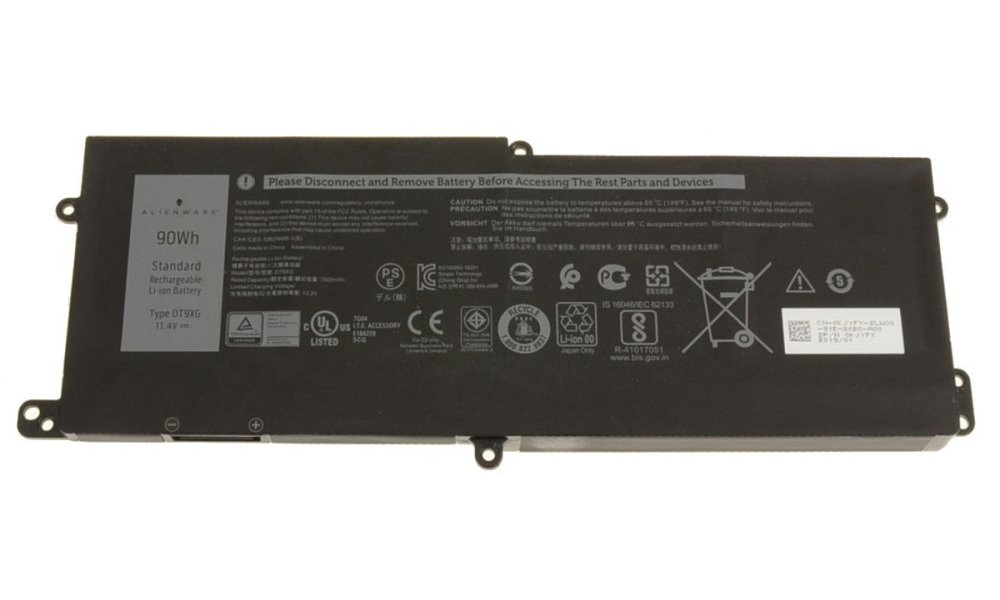 DELL Baterie6-cell 90W/HR LI-ON Alienware 17 Area-51m R2 451-BCHY