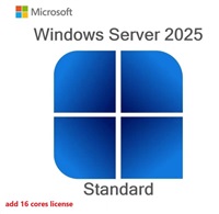 DELL_CAL Microsoft_Windows Server 2025 Standard Edition Add License16CORE NO MEDIA/KEY Cus Kit 634-CVFQ