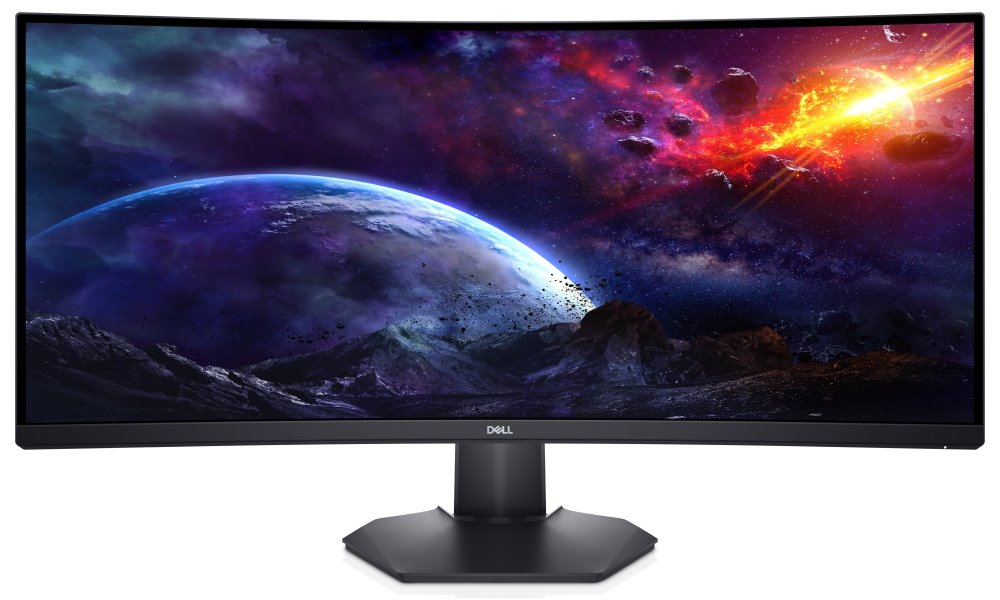 Dell Curved Gaming Monitor S3422DWG 34’’ WQHDG, 3000:1, 1ms, 400cd, HDMI, DP, USB, Repro, VESA, 3Y 210-AZZE