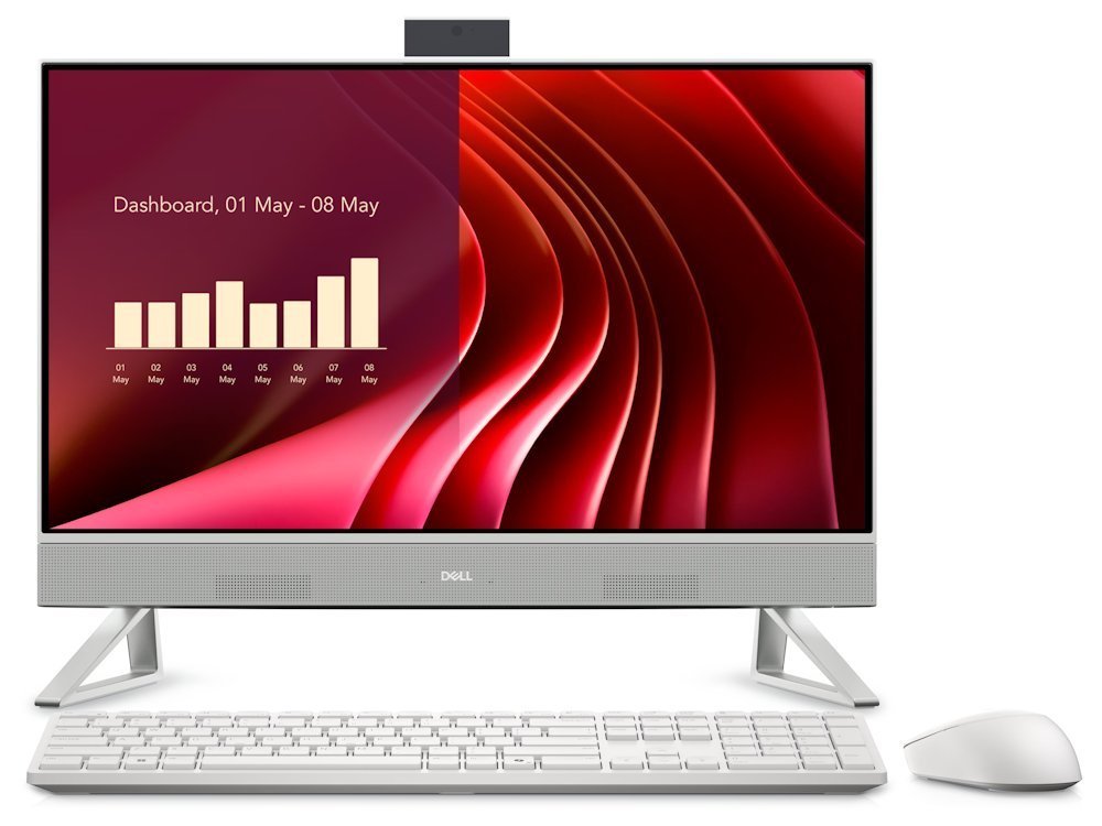DELL EC24250 24 AIO/ Core 7-150U/ 16GB/ 1TB SSD / 23.8" FHD/ WiFi/ W11Pro/ 3Y Basic on-site EC24250_RPLU-R_003S