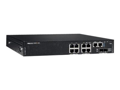 Dell EMC PowerSwitch N3208PX, N3208PX-ON 4x1G RJ-45 4x1/2.5/5G RJ-45 2x10G SFP+ PoE 90W 1xAC PSU IO 210-ASPN