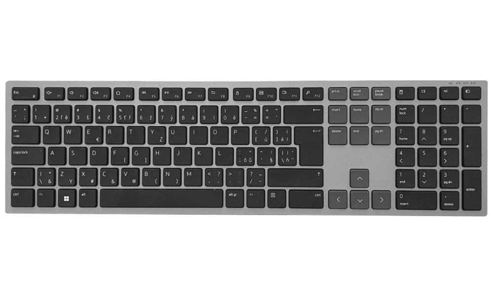 DELL KB700 bezdrátová klávesnice CZ/ česká/ QWERTZ KB700-GY-R-CSK 580-AKPJ