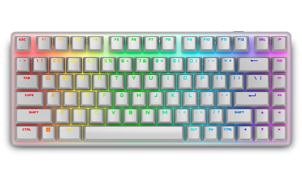 DELL klávesnice Alienware Pro Wireless Gaming Keyboard / US/ Int./ mezinár./ (Lunar Light) 545-BBFR