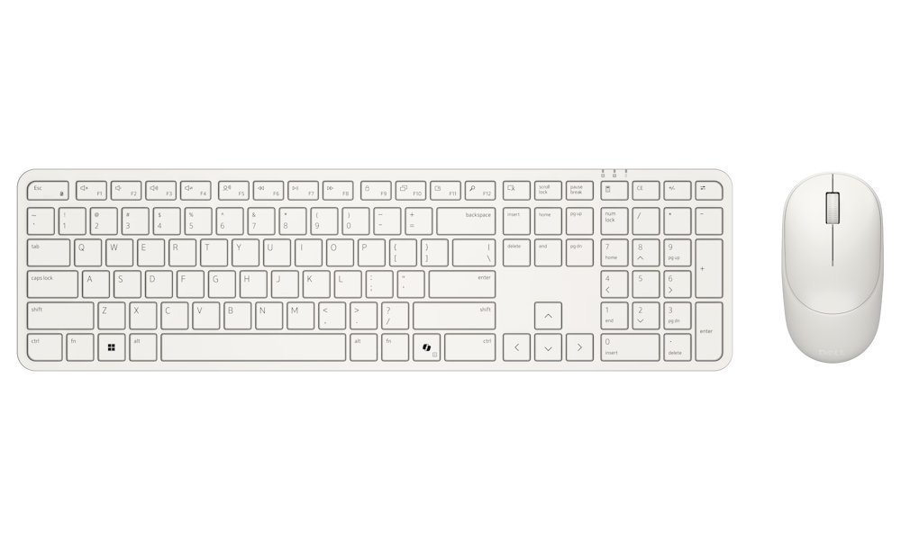 DELL KM526 bezdrátová klávesnice a myš HU/ maďarská - bílá 580-BDGS