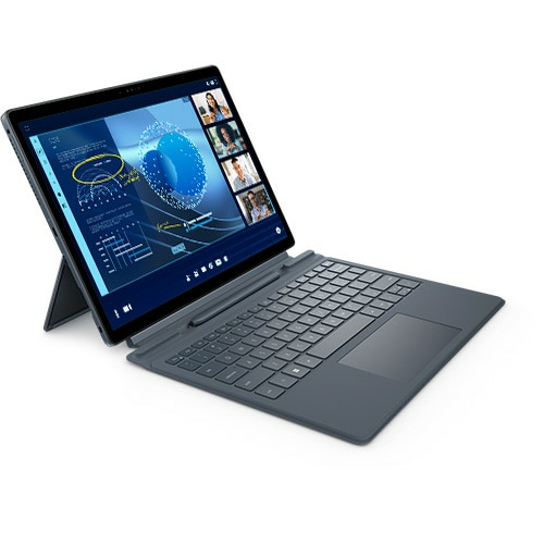DELL Latitude 7350 Detachable/iU7-164U/16GB/512GB SSD/13.4" 3K Touch/IR CAM+Mic/W11P/3Y PS NBD/černá 8MVK2