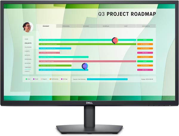 DELL LCD E2723H – 27"/VA/LED/FHD/1920x1080/16:9/60Hz/8ms/3000:1/300 cd/m2/DP/VGA/VESA/3YNBD (210-BEJQ)