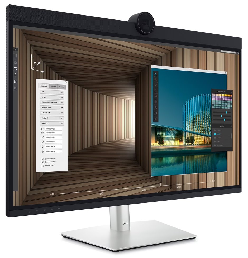 DELL LCD UltraSharp 32 6K Monitor - U3224KBA - 79.94cm/32"/IPS/16:9/6K/6144x3456/60Hz/2000:1/5ms/178°/Pivo DELL 210-BHNX