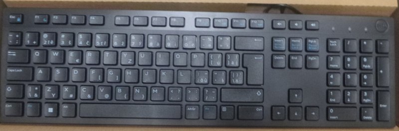 Dell Multimediální klávesnice KB216 - čeština/slovenština (QWERTZ) - černá 580-BBJK