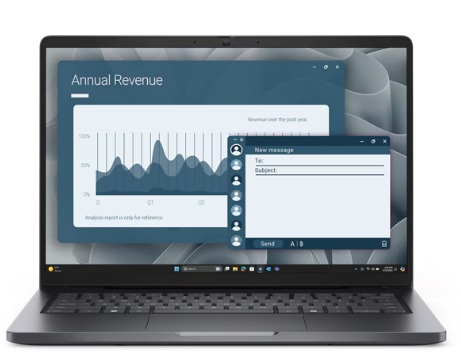 DELL NTB Pro 14 PC14255/AMD Ryzen AI 7 PRO/16GB/1TSSD/14" FHD+ /IR Cam & Mic/65W/WLAN/vPro|Backlit Kb/W11 Pro/3Y P 2KF08