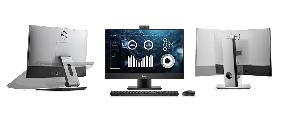 DELL Optiplex AIO 7490 23.8"FHD/i5-11500/16GB/512GB/W10P/5Y Prosupport NBD 7490-8877