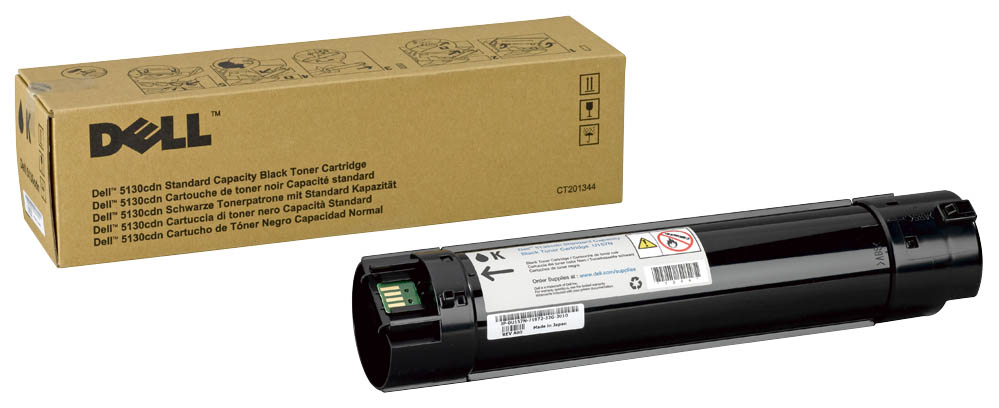 Dell originál toner 593-10929, black, 9000str., U157N, Dell 5130cdn