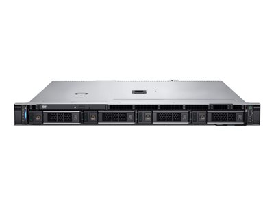 Dell PowerEdge R250, DELL R250, 4x3.5', E-2314, 1x8GB, 1x2TB HDD, Emb.SATA, 3Yr ChBasic NBD 6V2CT