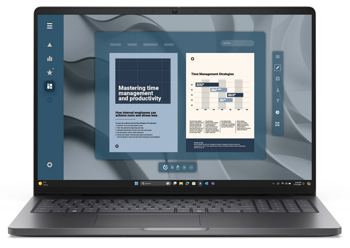 Dell Pro 16 PC16255/ Ryzen 5 220/8GB/512GB SSD/16" FHD+/IR Cam/Fpr/3 Cell/65W/WLAN/Bcklit Kb/W11Pro/3Y PS 8DY1Y