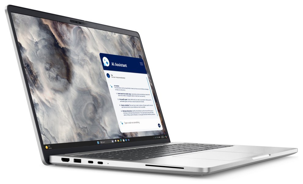 Dell Pro 16 Plus PB16250/U5-235U/16GB/512GB SSD/16" FHD+/IR Cam&Mic/65W/WLAN/vPro/Backlit Kb/W11 Pro/3Y ProSpt J95WY