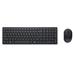 Dell Pro Compact Silent Keyboard and Mouse - KM555 - US International (QWERTY) KM555-BLK-INT