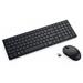 Dell Pro Compact Silent Keyboard and Mouse - KM555 - US International (QWERTY) KM555-BLK-INT