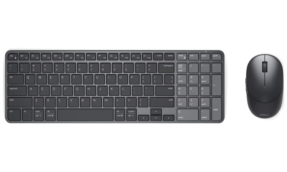 DELL PRO KM746 nabíjecí bezdrátová klávesnice a myš GER/ německá - černá 580-BDRN