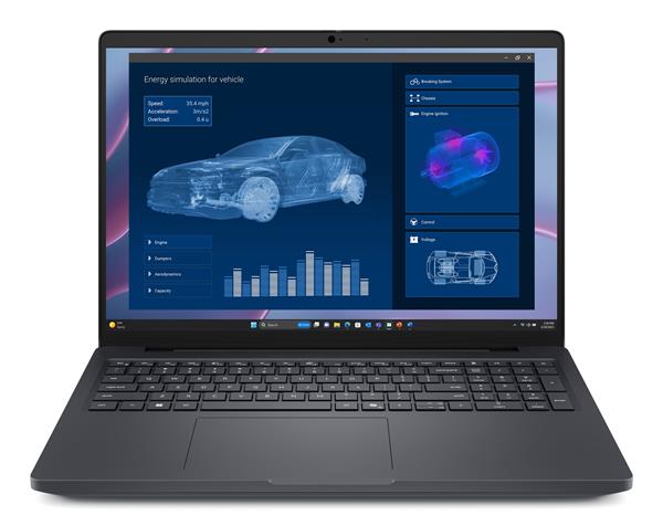 Dell Pro Max 16 MC16255/AMD Ryzen AI 7 PRO 350/32GB/1TB SSD/16" FHD+/Cam & Mic/Nvidia RTX PRO 1000/W11 Pro/3Y ProS GVJHP