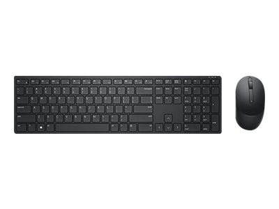 Dell Pro Wireless Keyboard and Mouse - KM5221W - German (QWERTZ) - Black 580-AJRD