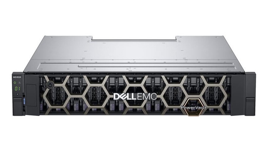 DELL PV ME4024 Storage, 2U, 24x2.5”s, 6x960GB SSD ,Port Dual Contr iSCSI SFP+and/or FC, 580W Redund, 3Y ME4024_special4
