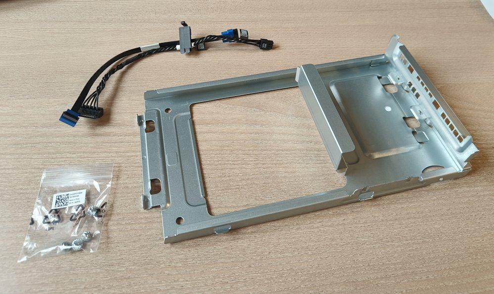 DELL rámeček pro 3.5" pevný disk s kabelem/ pro PC Slim Base ECS1250 575-BCSJ