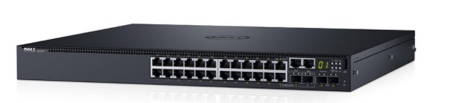 Dell S3124P L3 PoE+ 24x1GbE 2x Combo 2x 10GbE SFP+ 210-AIMO