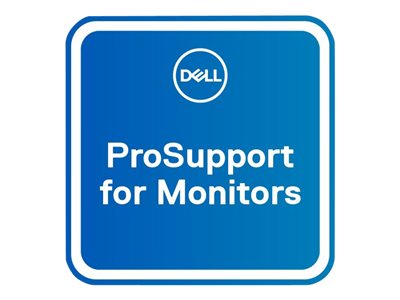 Dell Service NPOS MM3_3AE5PAE, 3Y Base Adv Ex to 5Y ProSpt Adv Ex for Monitor S3220DGF, S3221QS, P3