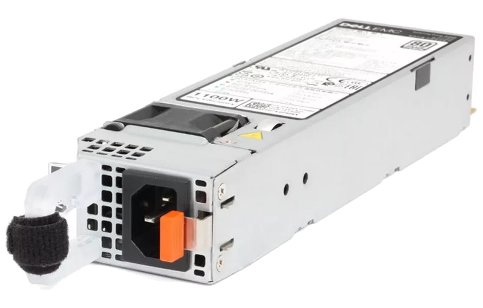 DELL Single Hot-Plug Power Supply 1100W MM (100-240Vac) Titanium Customer Kit LiteOn;pre R650;R660;R6615;R6625; 450-AKKY