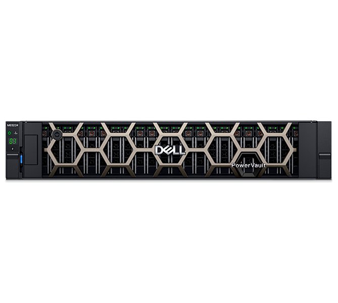 DELL Storage PowerVault ME5224/ SAS/ iSCSI/ FC/ 4x 1.92TB SSD + 4x 2.4TB 10k SAS/ 3Y PS NBD on-site ME5224-CTO