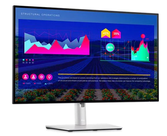 Dell UltraSharp U2722D 27" W IPS LED/WQHD(2560x1440)/1000:1/8ms/HDMI (MHL)/DP/USB 3.2/USB-C/tenký rámeček/černý 210-AYUK