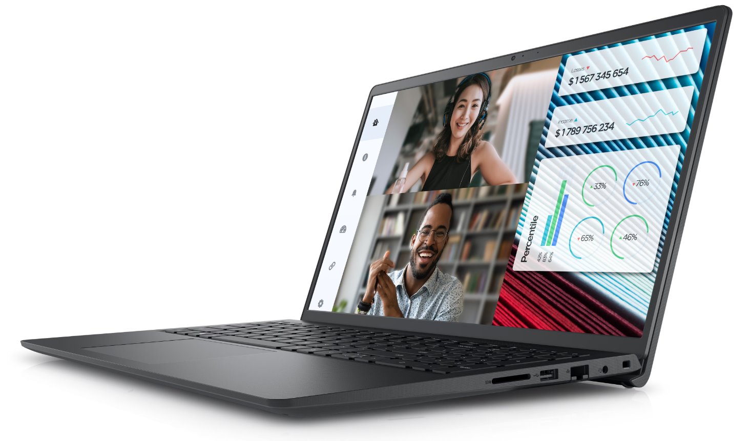 Dell Vostro/3520/i5-1235U/15,6"/FHD/8GB/256GB SSD/UHD/W11P/Black/3RNBD KC5PD