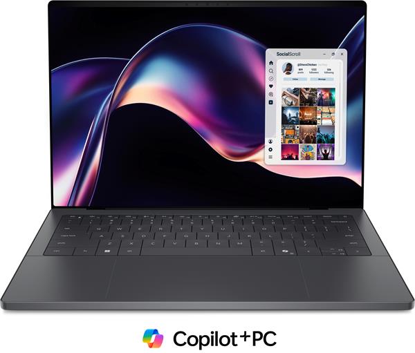 DELL XPS 14/14.0", Non-Touch, 2K/U X7 358H/32GB/1TB SSD/Intel® Arc™ Graphics/Win11 Pro, Copilot+ 210-BTML-S3400020256452