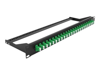 DELOCK, 193 Fibre Patch Panel 24 port LC Duplex 43387