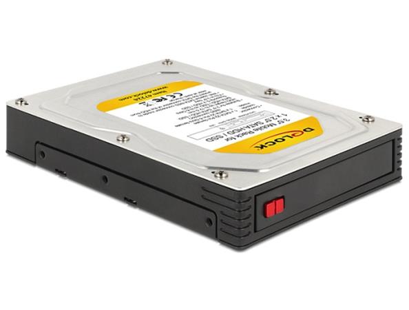 DeLOCK 3.5" Mobile Rack for 1 x 2.5" SATA HDD / SSD - Skladovací mobilní rack - 2.5" 47224