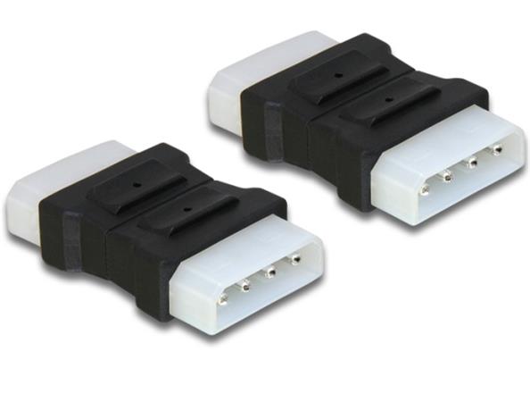 Delock adaptér 4 pin Molex samec-samec