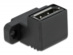 Delock Adaptér DisplayPort System 45, pravoúhlý 90° 81310