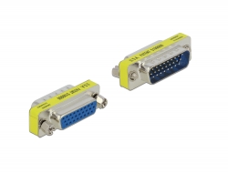 Delock Adaptér HD/DB 26 pin samec na samec - šetřič portu 65111