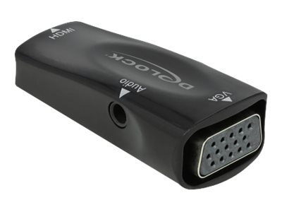 DELOCK, Adapter HDMI-A female to VGA female 1080 66560