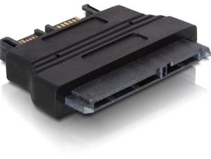 DeLock adaptér SATA 22pin samica -> Slim SATA 7+6pin samec 61694