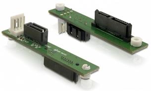 DeLOCK Adapter SATA Slimline > SATA - Řadič úložiště - SATA 1.5Gb/s - SATA 61667