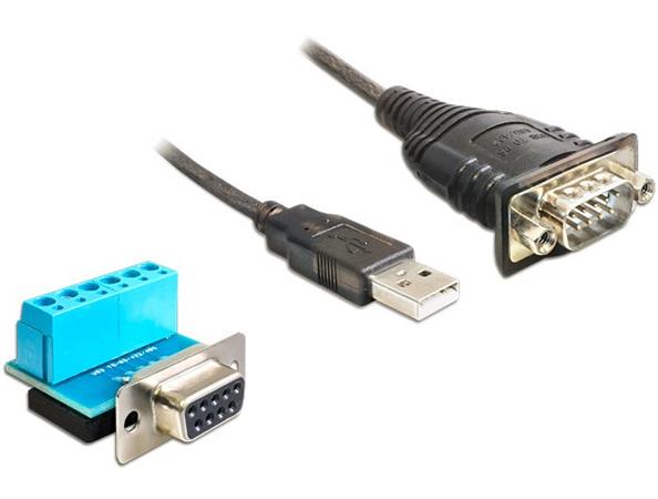 Delock Adaptér USB 2.0 > 1 x Sériový port RS-422/485 62406