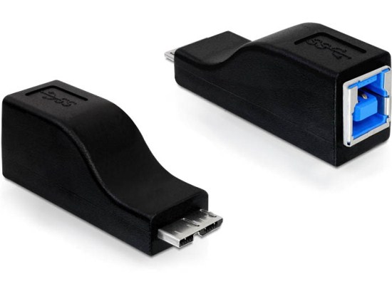 DeLock adaptér USB 3.0-B samice na micro USB 3.0 B samec 65216