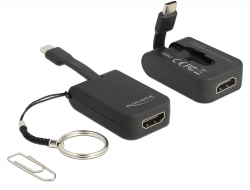 Delock Adaptér USB Type-C™ na HDMI (DP Alt Mód) 4K 30 Hz - klícenka 63942