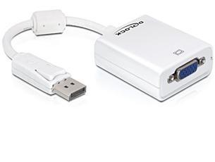 DeLOCK - Adaptér VGA) - DisplayPort (M) do HD-15 (VGA) (F) - 12.5 cm 61766