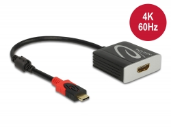 Delock Adaptér z Active USB Type-C™ na HDMI, 4K, 60 Hz (HDR) 65400