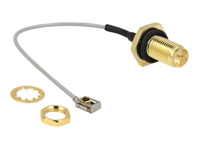 DELOCK, Antenna Cable RP-SMA jack bulkhead to MH 89926